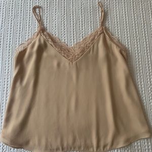 Aritzia Babaton Lace Camisole in Blush